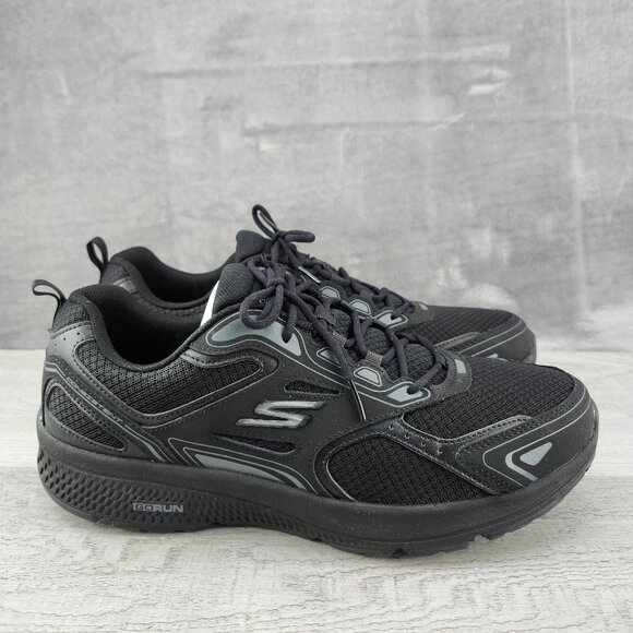 Skechers GoRun Performance Ortholite Men Size 12 (EU 45.5) Black  ***Tried On** - Picture 1 of 14